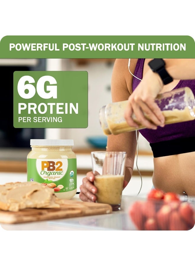 PB2 6.5oz Organic Powdered Peanut Butter - USDA Organic Certified, Non-GMO Project Verified, Gluten-Free - Image 4